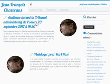 Tablet Screenshot of chazerans.fr